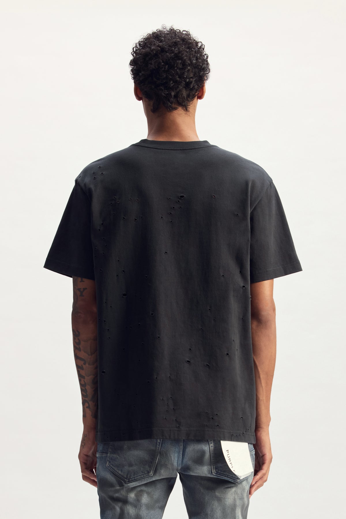 Perforated Mark Tee