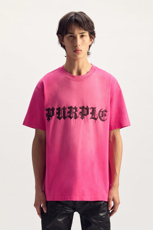 Gothic Wordmark Stitch Tee