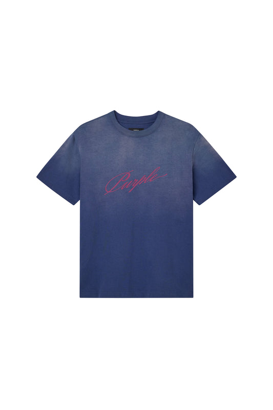 Slanted Script Tee