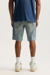 P059 Painterly Rip Short