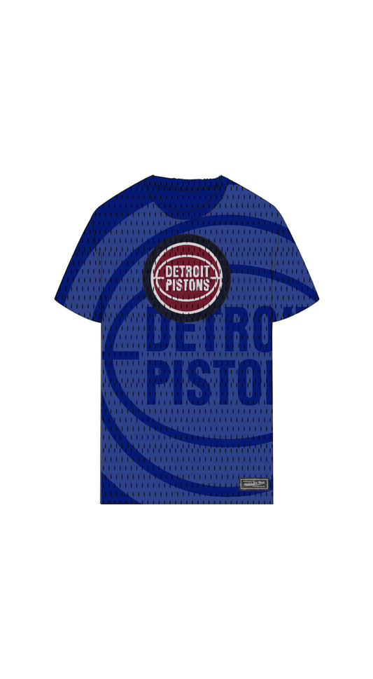 Detroit Pistons Mesh Tee