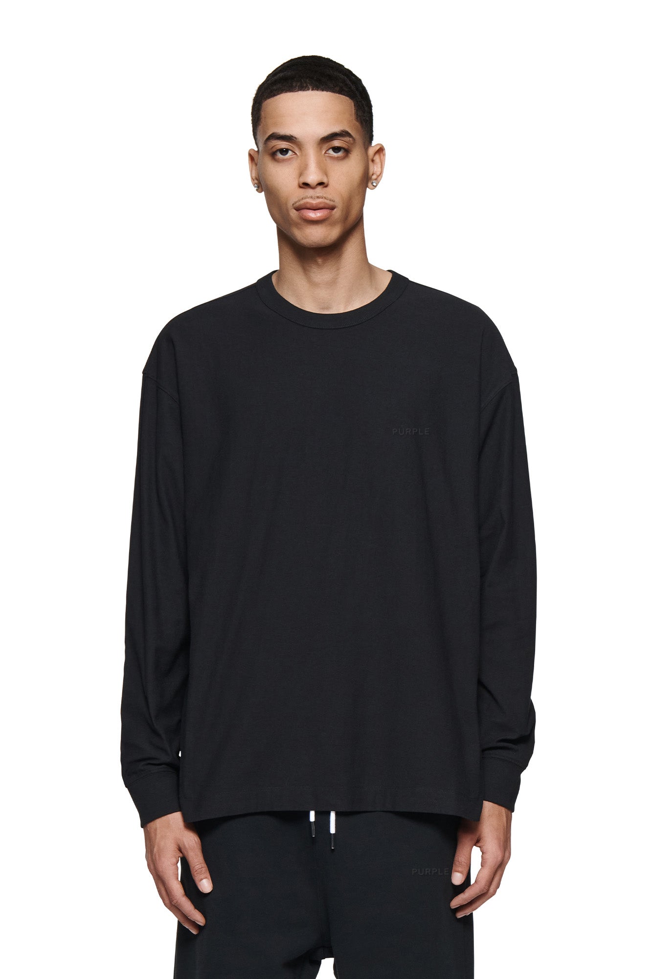 Basic Long Sleeve Tee – PURPLE BRAND