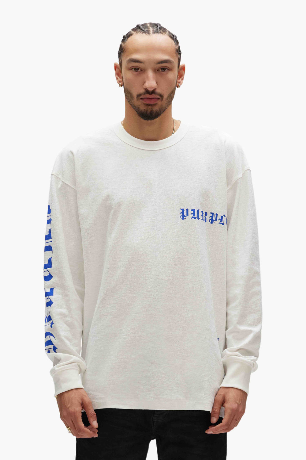 Gothic Wordmark Long Sleeve Tee