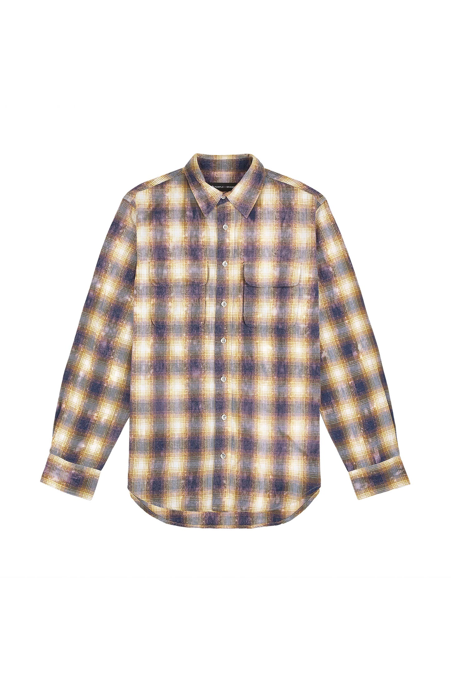 Bleach Out Flannel Shirt