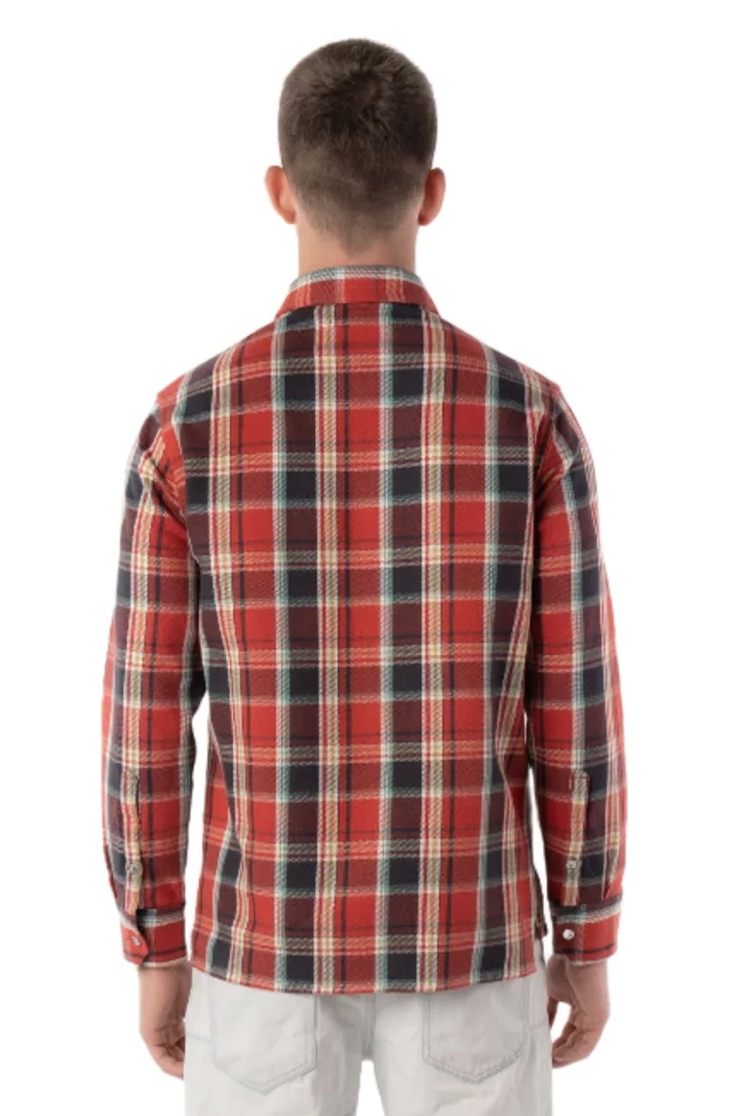 P309 FLANNEL SHIRT - Canvas Plaid Red