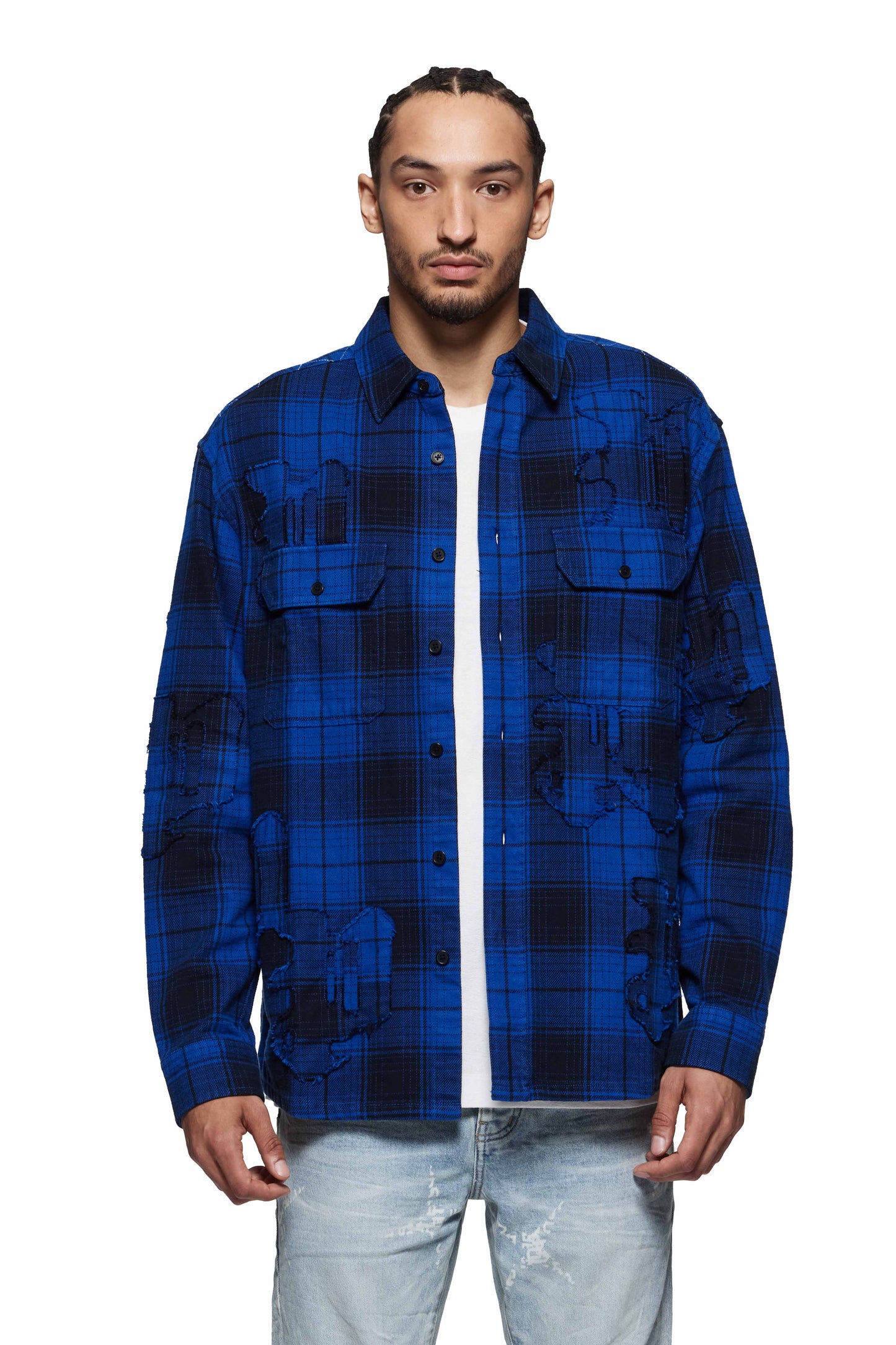 Gothic P Flannel Shirt