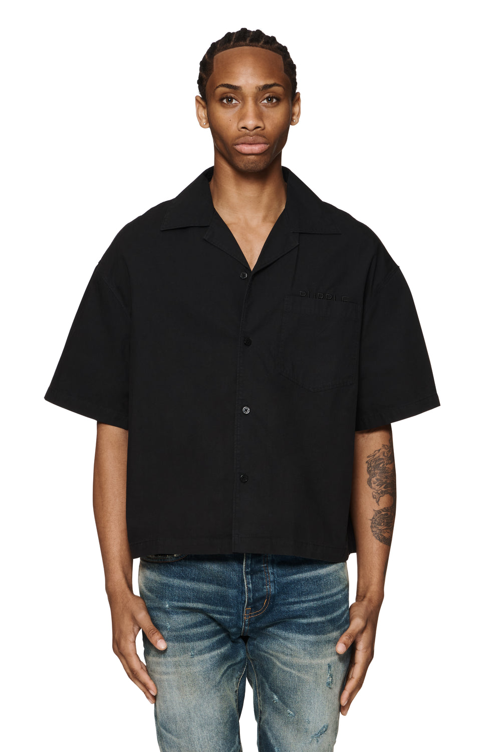 Wordmark Poplin Shirt