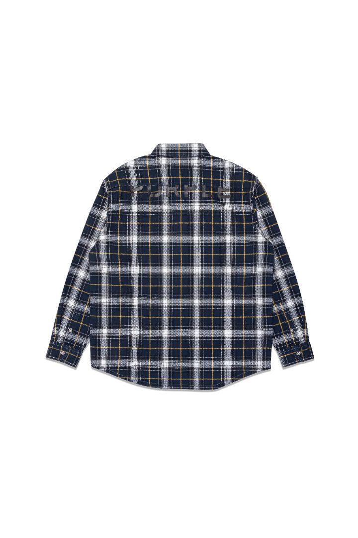 PLAID SHIRT - Blue