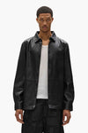 Leather Long Sleeve Shirt