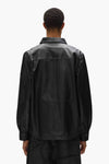 Leather Long Sleeve Shirt