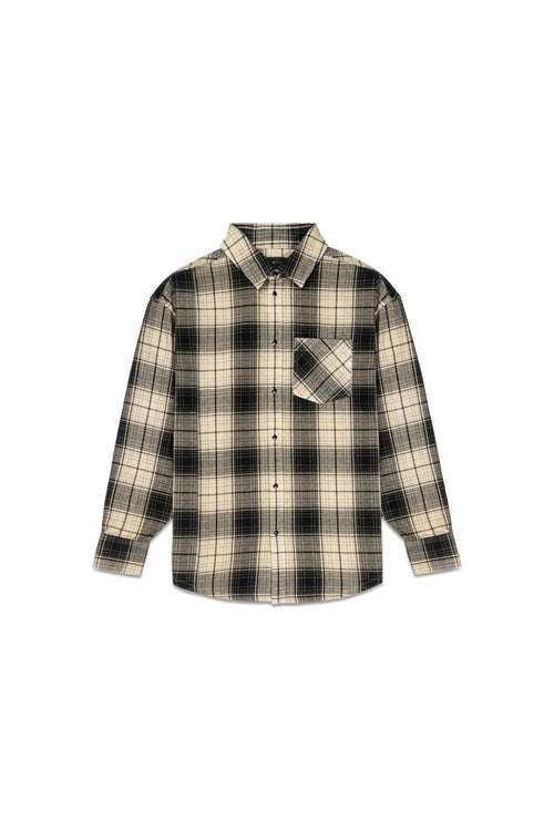 Wordmark Plaid Western Shirt