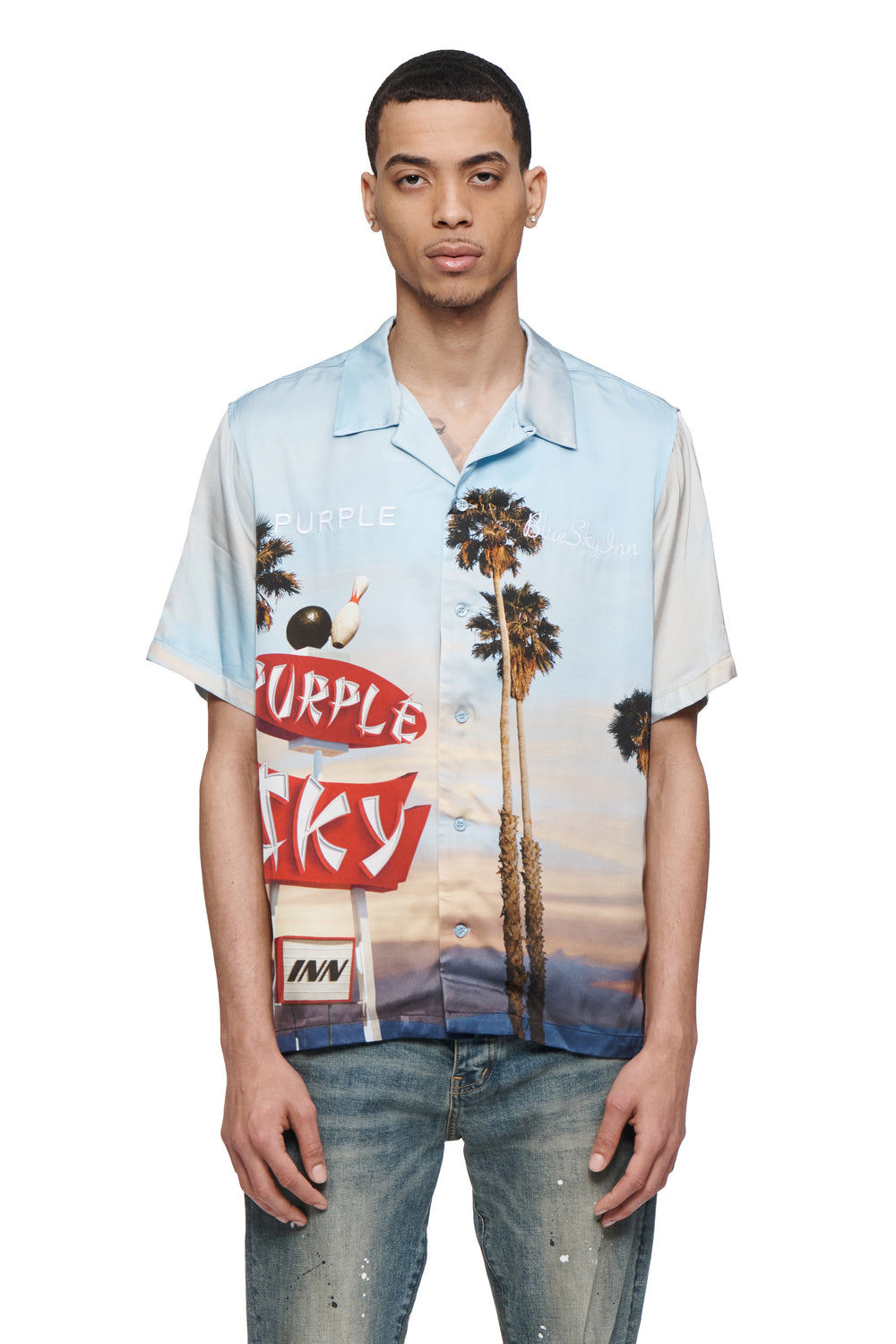 Purple X Blue Sky Shirt