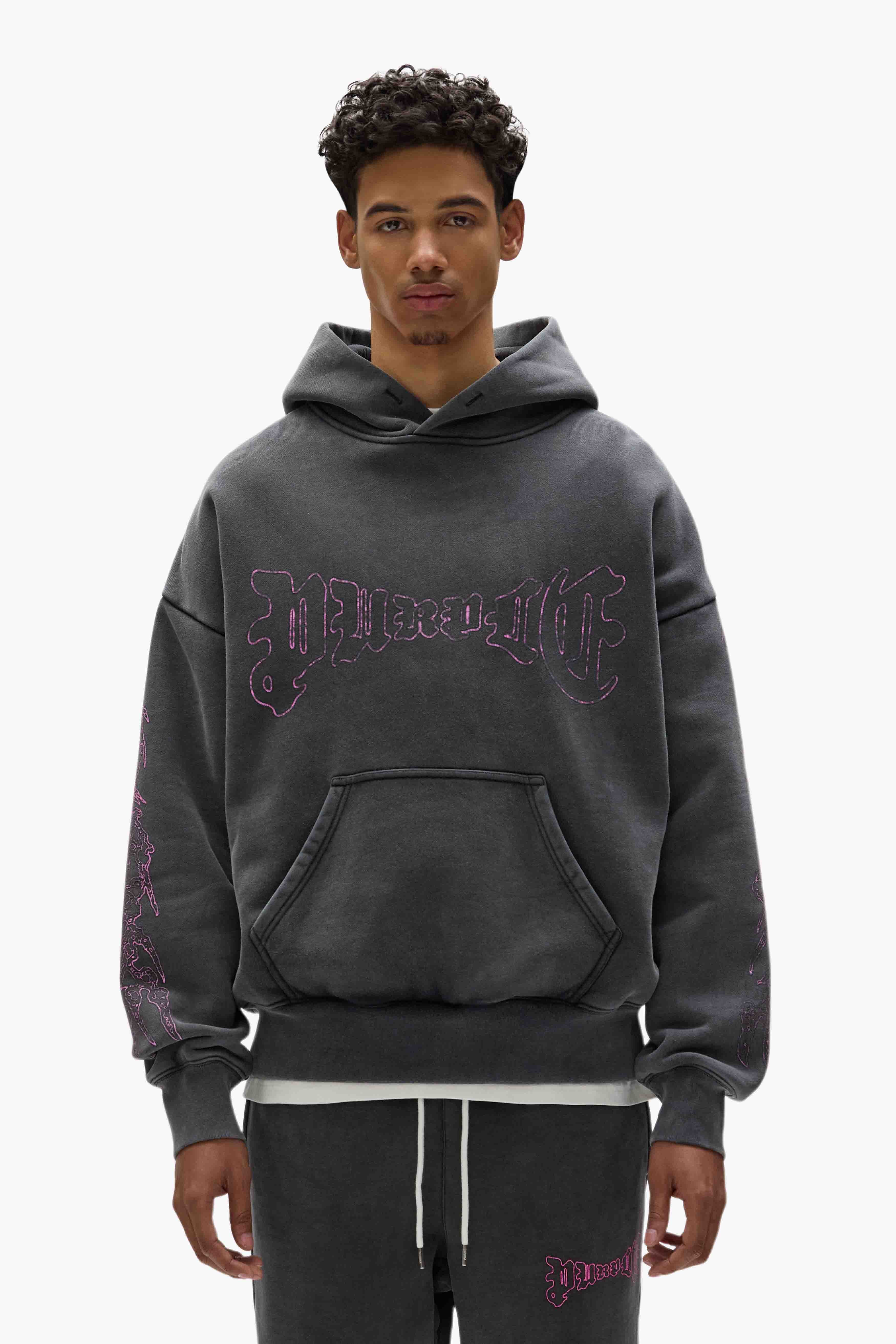 PURPLE BRAND アーチゴシック フーディ 長袖パーカー Arched Gothic Hoodie – PURPLE BRAND