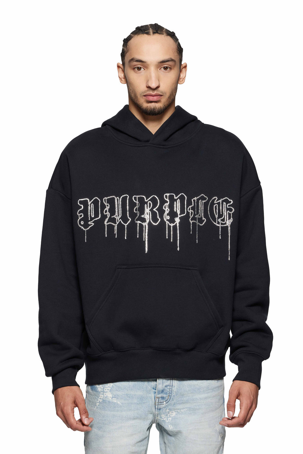 Crystal Gothic Drip Hoodie