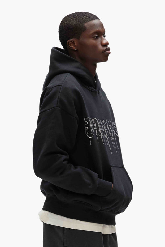 Crystal Gothic Drip Hoodie