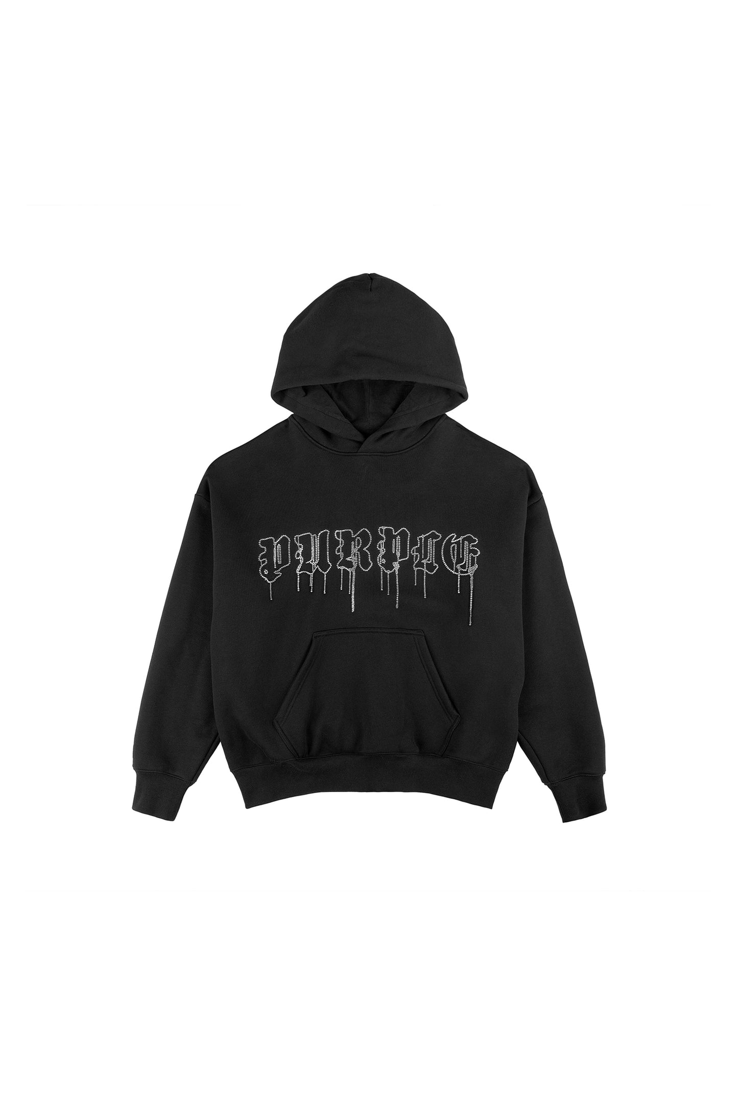 Crystal Gothic Drip Hoodie