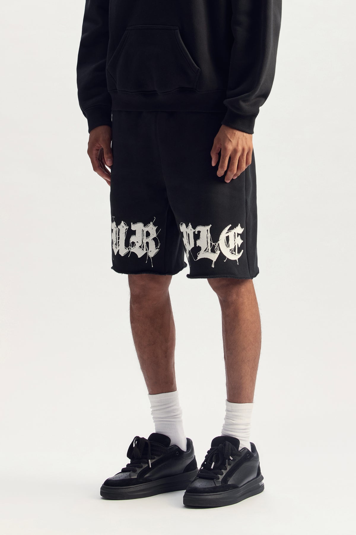 Gothic Wordmark Stitch Short