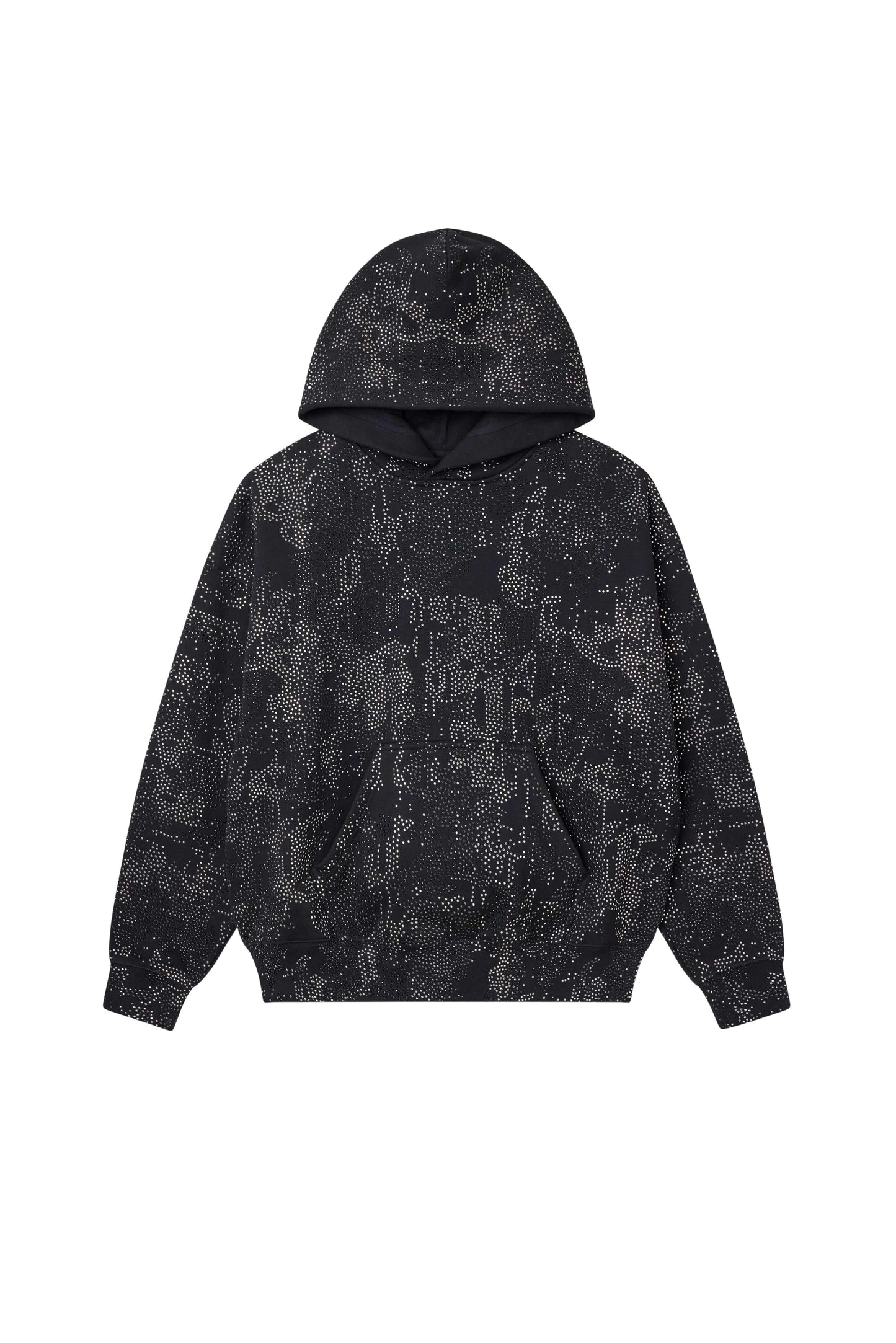 Studded Gothic Camo Hoodie