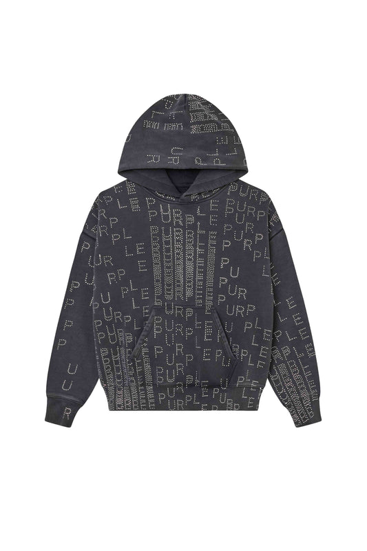 Studded Gothic Camo Hoodie