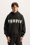 Smudged Gothic Hoodie