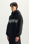 Smudged Gothic Hoodie