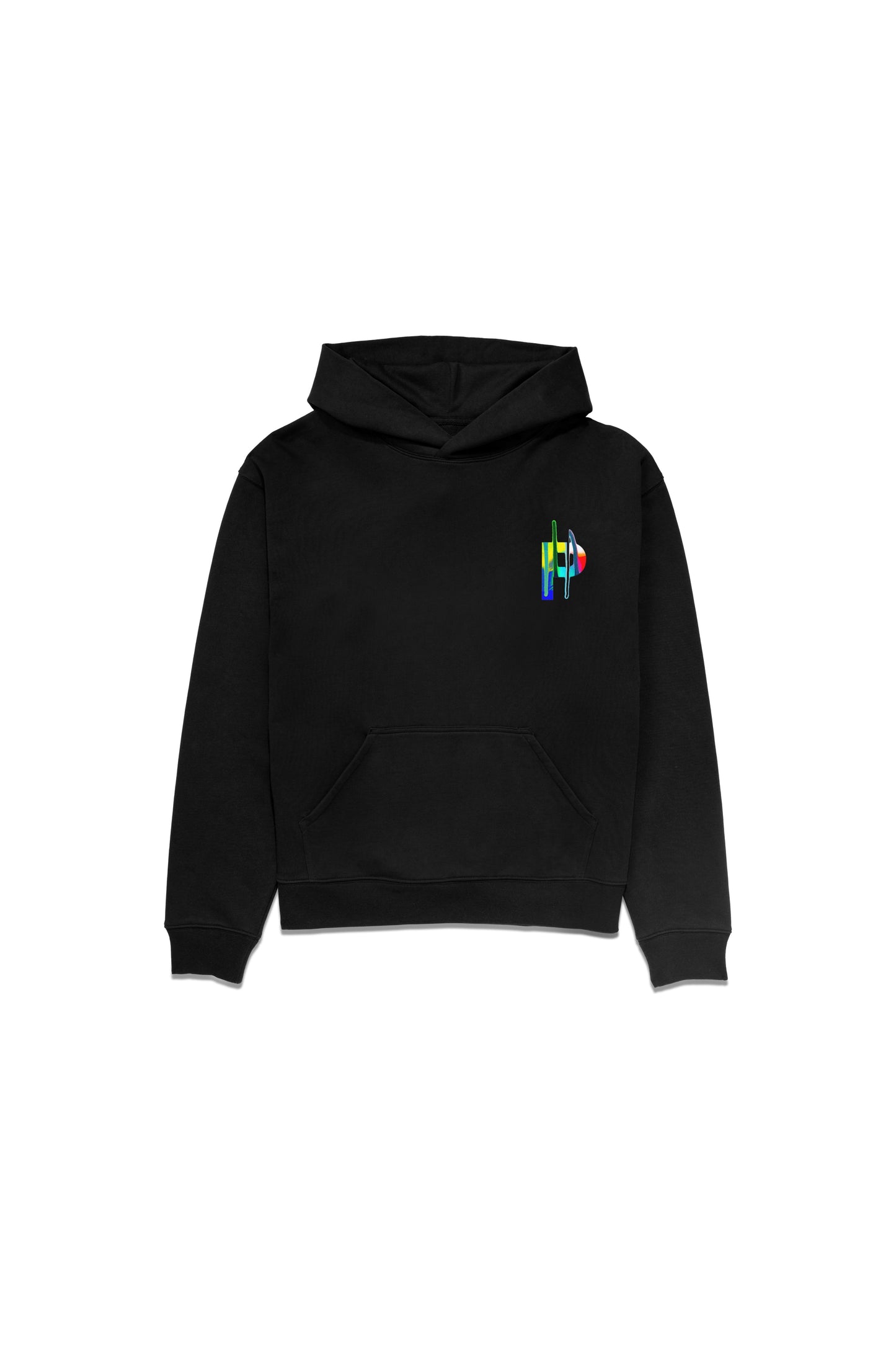 P401 Rainbow Drip Oversized Hoodie