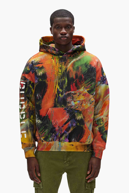 Abstract Wordmark Hoodie