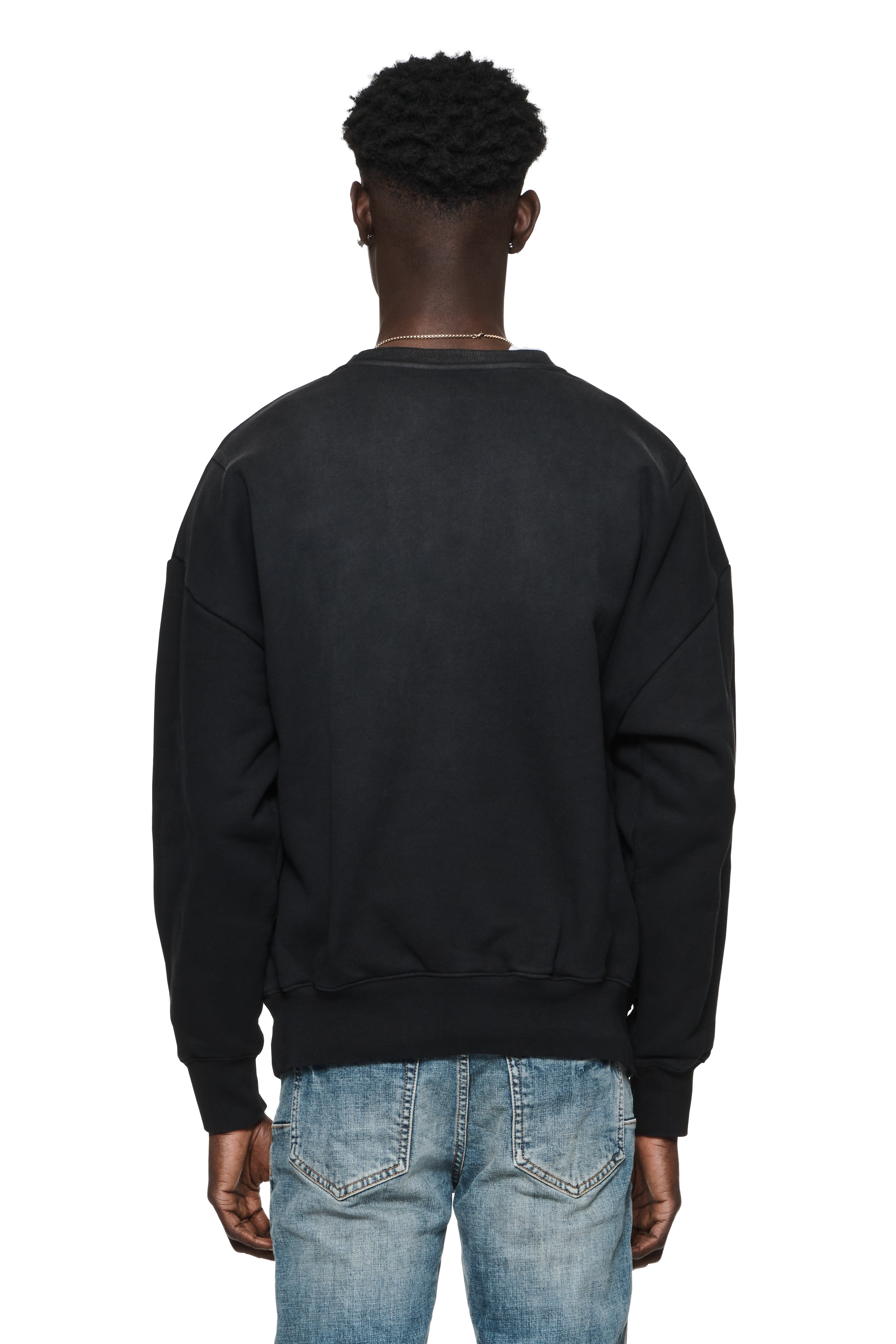 Outline Crewneck – PURPLE BRAND