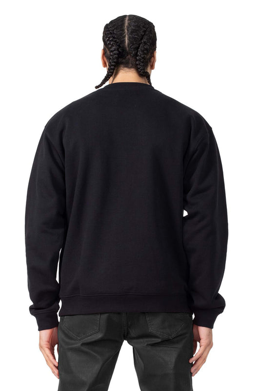 P405 RELAXED FIT CREWNECK - Black