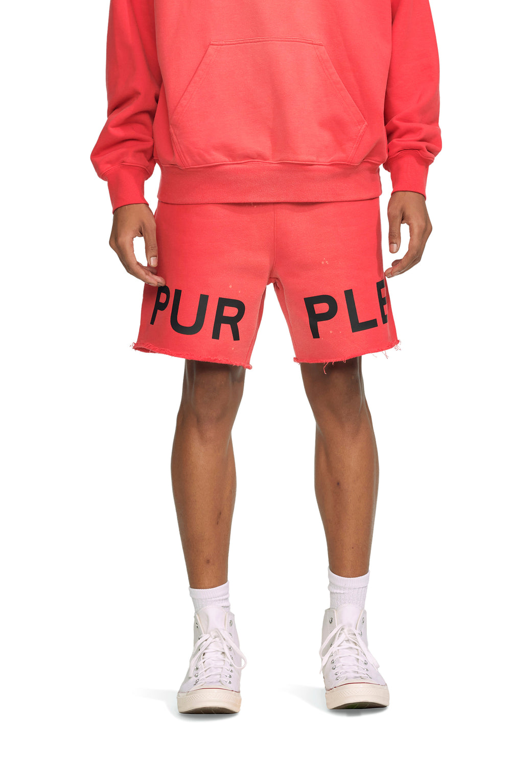 Jumbo Wordmark High Risk Red Shorts