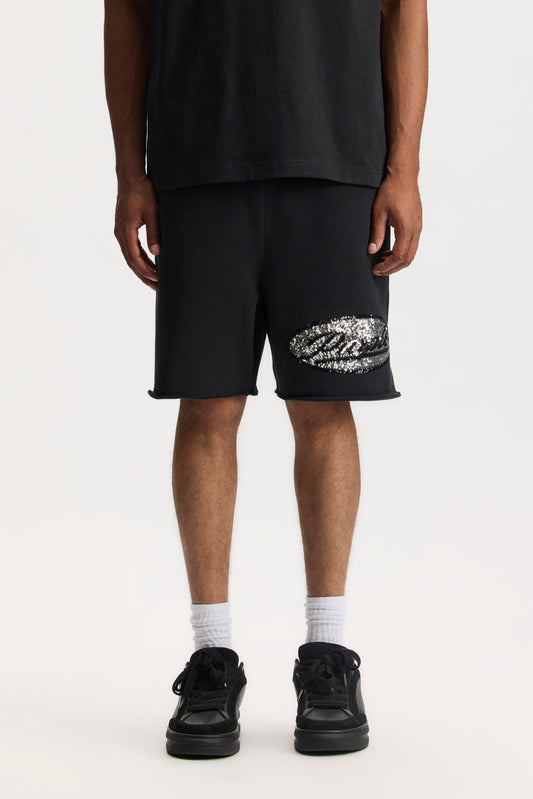 Sequin Script Short