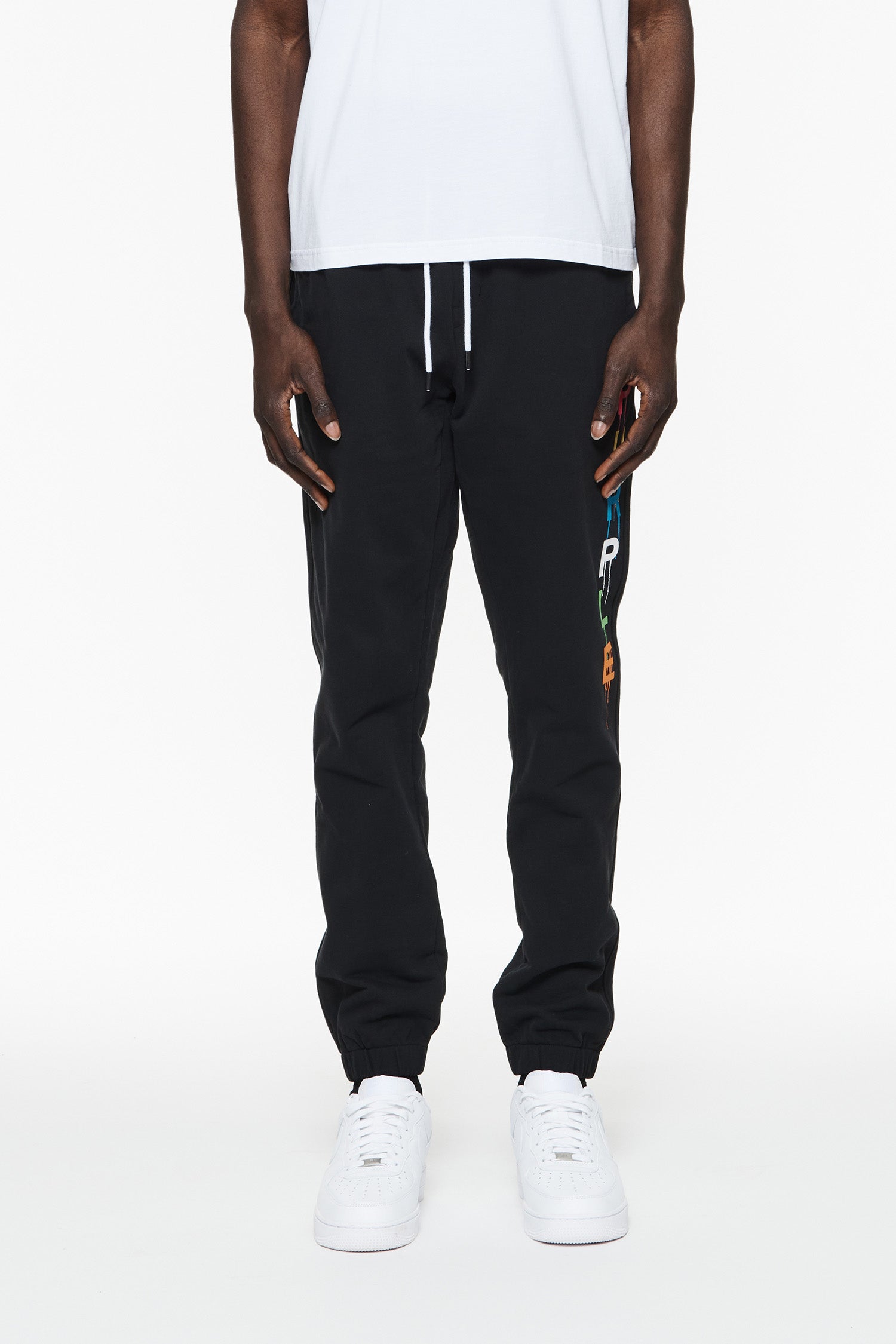 Wordmark Drip Sweatpants – PURPLE BRAND