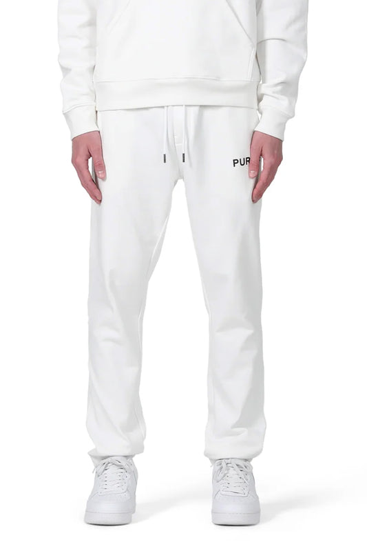 P450 French Terry White Jogger