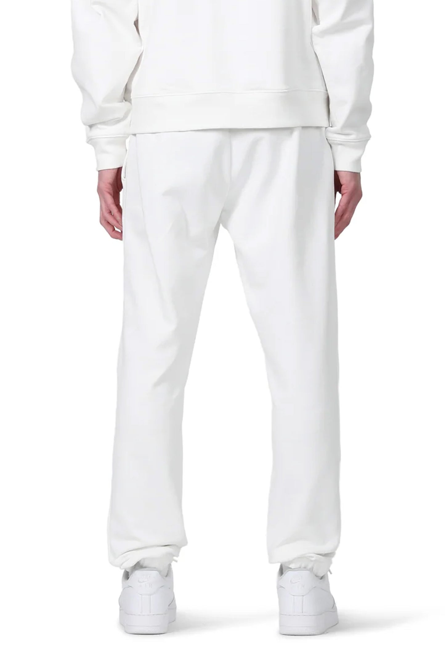 P450 French Terry White Jogger