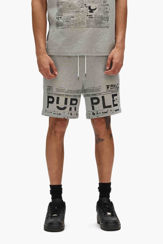 Newsprint Shorts