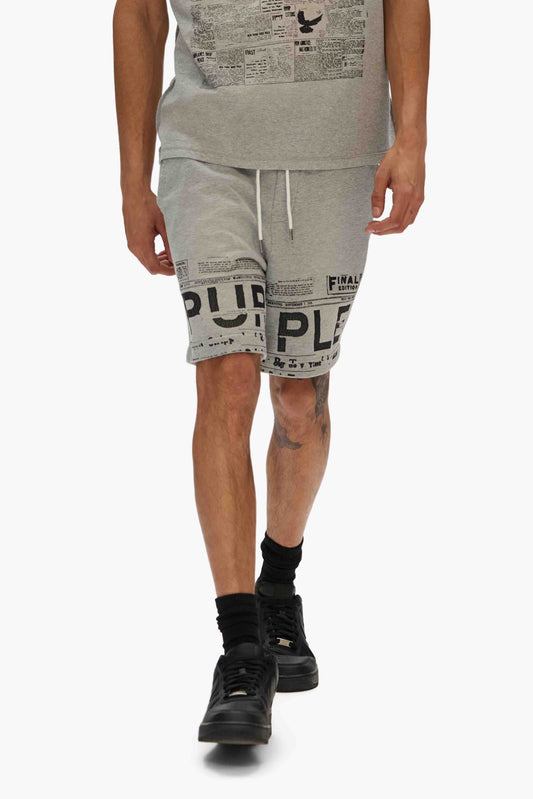 Newsprint Shorts