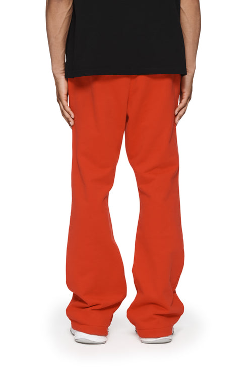 Faded Wordmark Flared Sweatpants