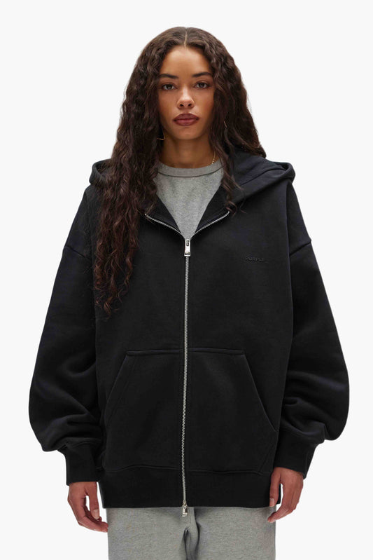 Blank Zip-Up Hoodie