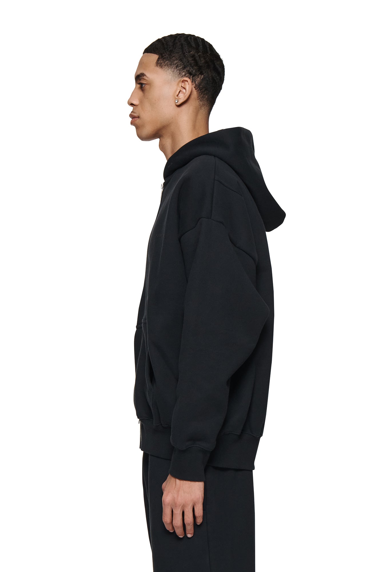 Blank Zip-Up Hoodie