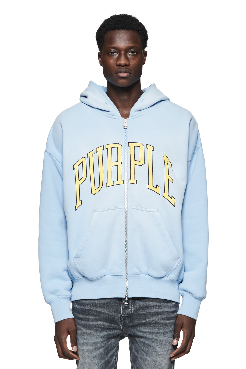 Collegiate Zip Up Hoodie