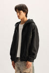 Chopped Zip Up Hoodie