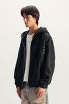 Chopped Zip Up Hoodie