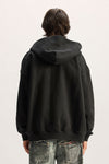 Chopped Zip Up Hoodie