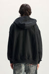 Chopped Zip Up Hoodie