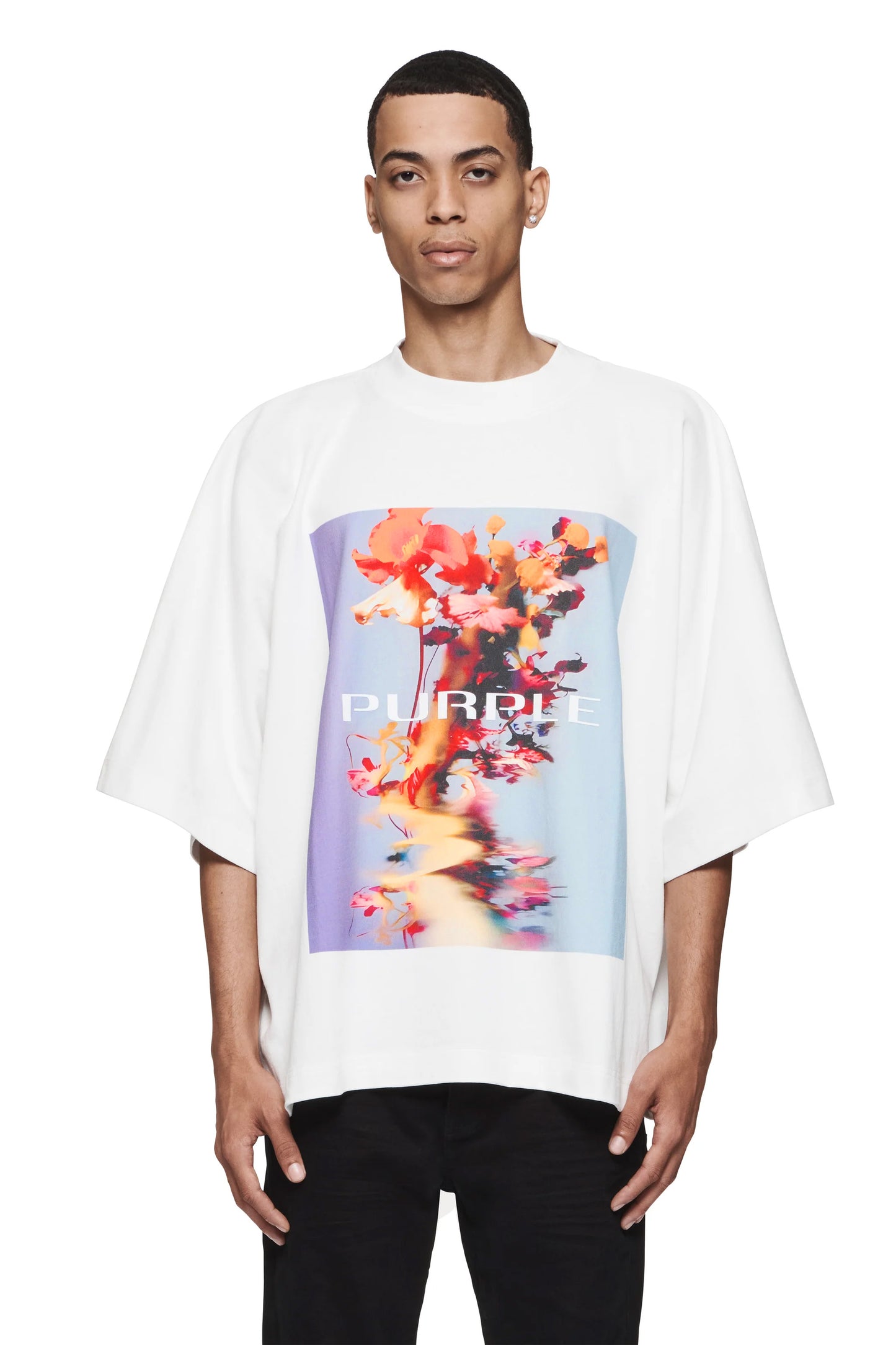 Floral Smudge Tee