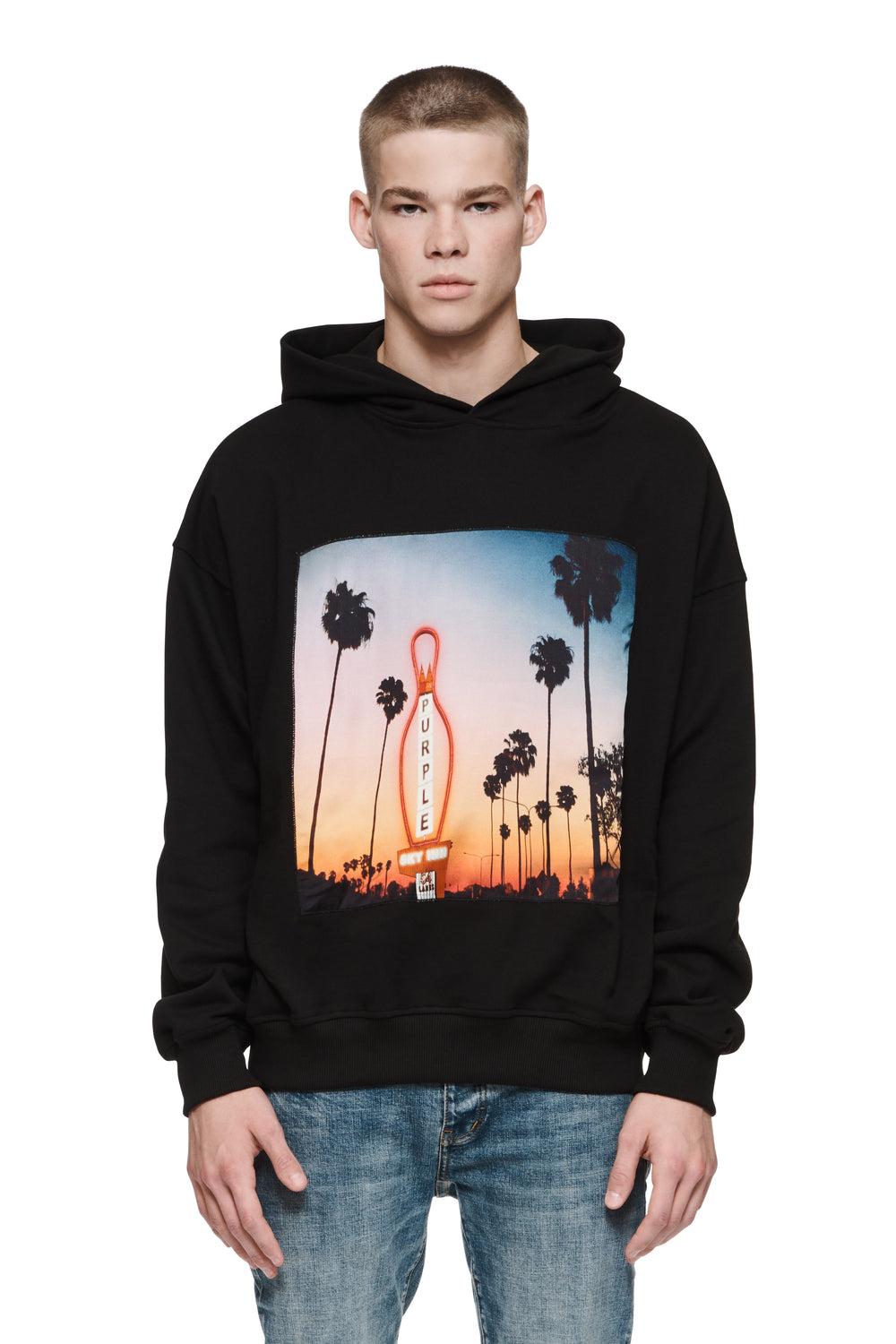 Purple X Blue Sky Hoodie