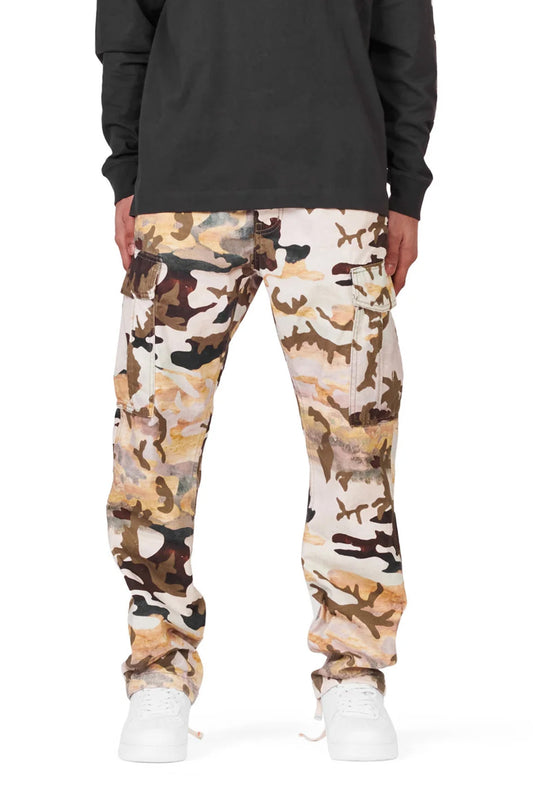 P503 CARGO PANT - Impressionist Camo