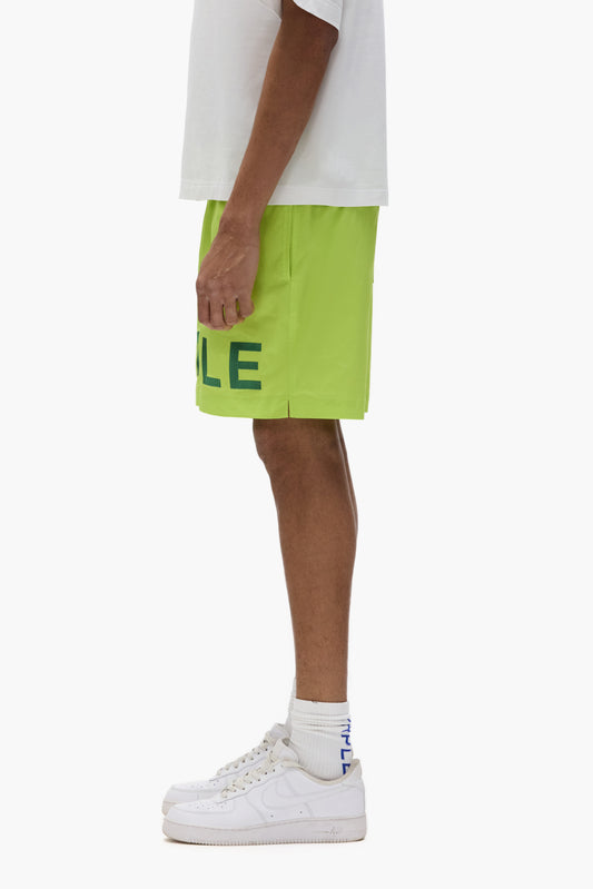 Embroidered Wordmark Swim Shorts