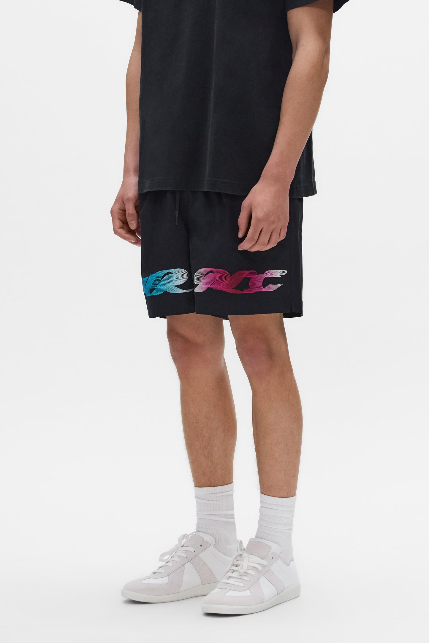 Gradient Ribbon All Around Short