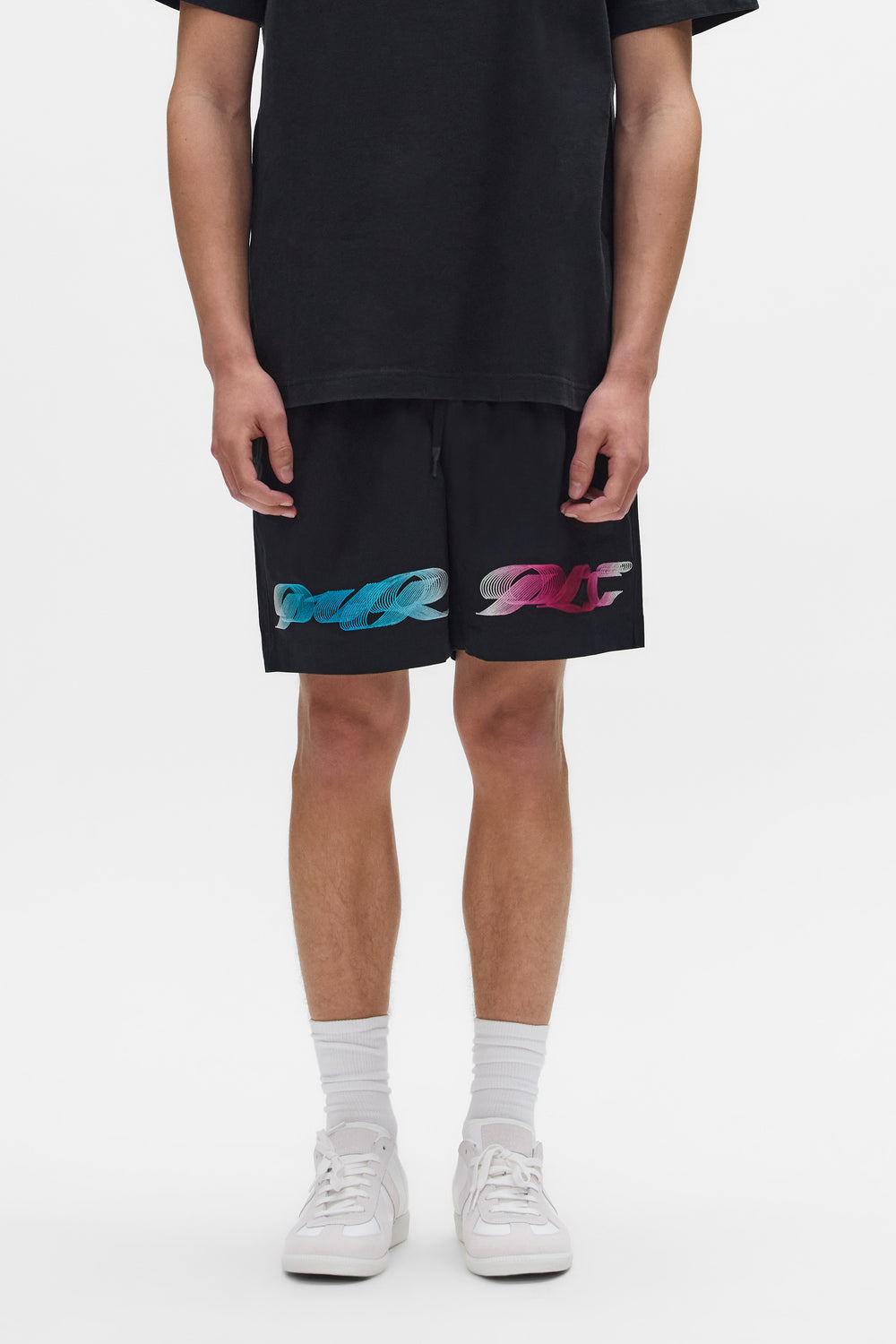 Gradient Ribbon All Around Short